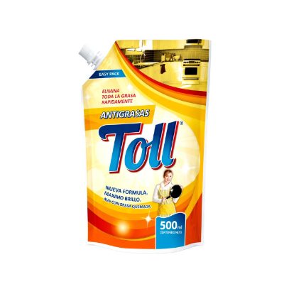 TOLL ANTIGRASA DOYPACK CON BOQUILLA 0.5 L, CAJA 10 UNIDADRES