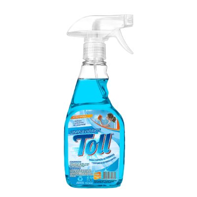 TOLL LIMPIAVIDRIOS 0.760 L , CAJA DE 12 UNIDADES