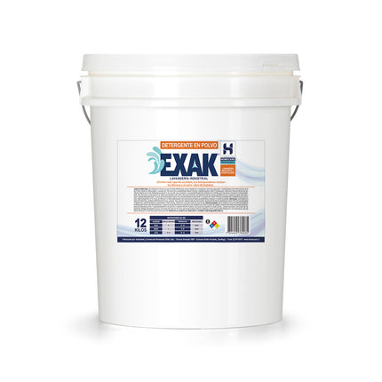 DETERGENTE EN POLVO EXAK®  [BALDE DE 12 KGS]