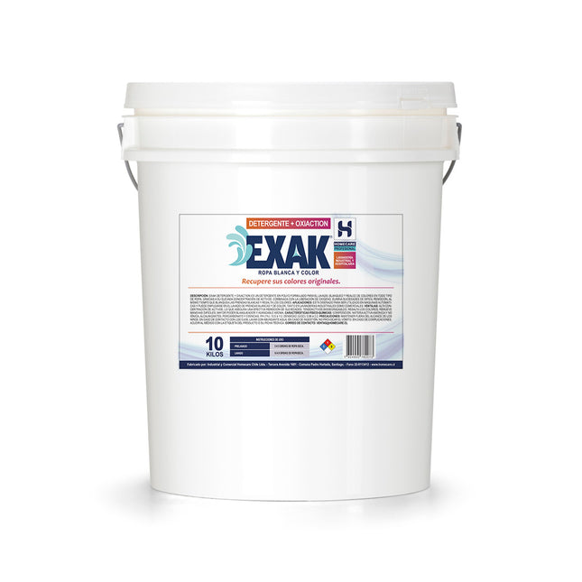 DETERGENTE+OXIACTION EXAK® [BALDE DE 10 KGS]