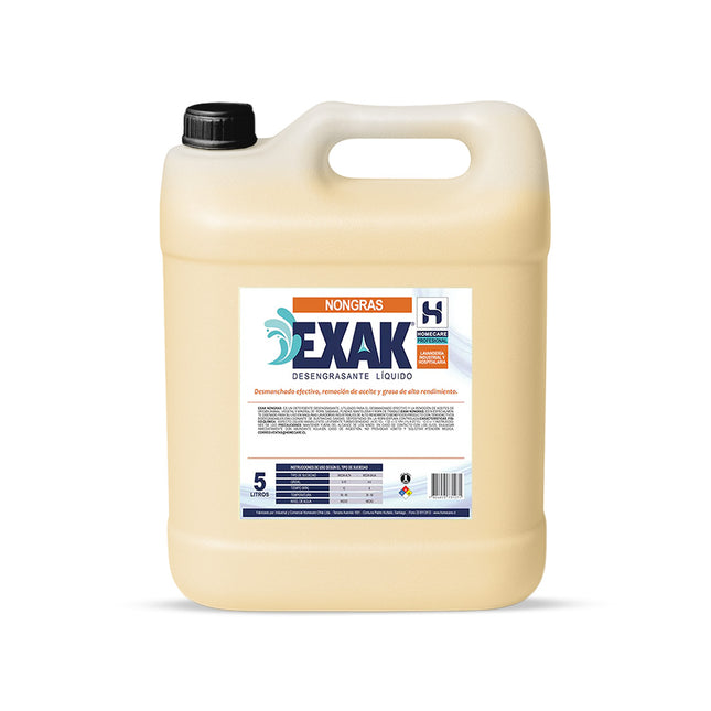 DESENGRASANTE EXAK® NONGRAS [BIDÓN DE 5 LTS]