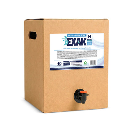SUAVIZANTE DE ROPA EXAK® SUAVE [BIB DE 10 LTS]