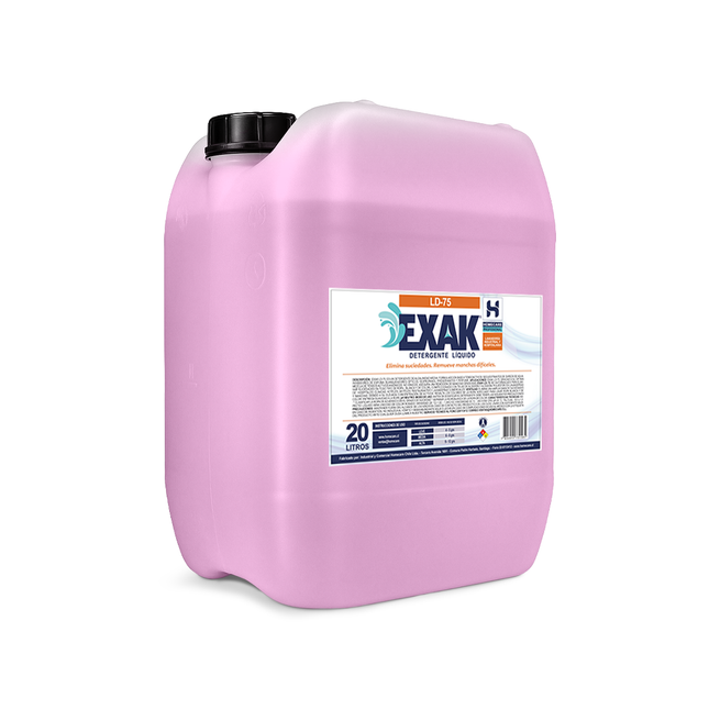 DETERGENTE LÍQUIDO EXAK® LD-75 [BIDÓN DE 20 LTS]
