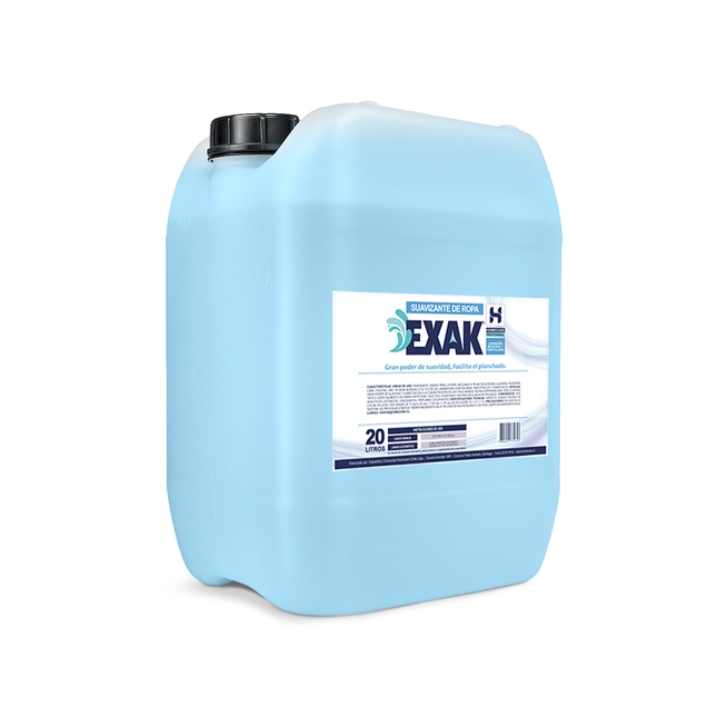SUAVIZANTE DE ROPA EXAK® SUAVE [BIDÓN DE 20 LITROS]