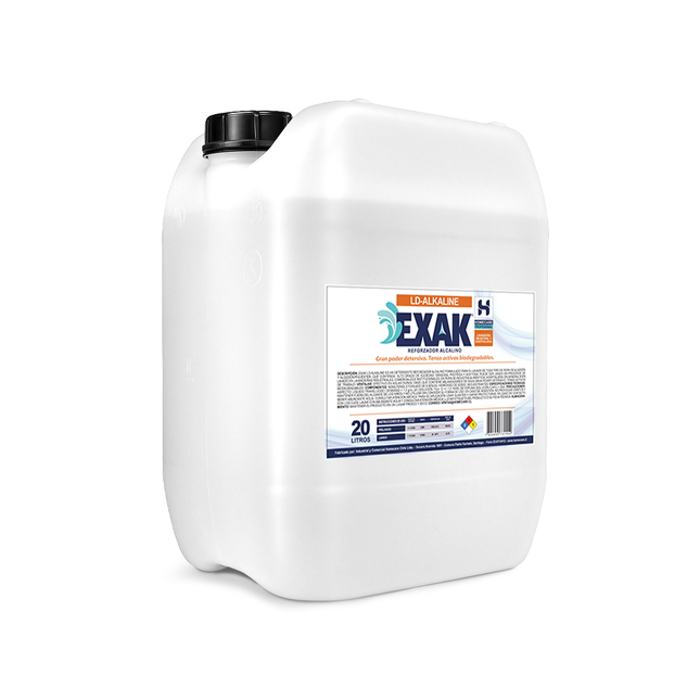 DETERGENTE ALCALINIZANTE EXAK® LD-ALKALINE [BIDÓN 20 LTS]