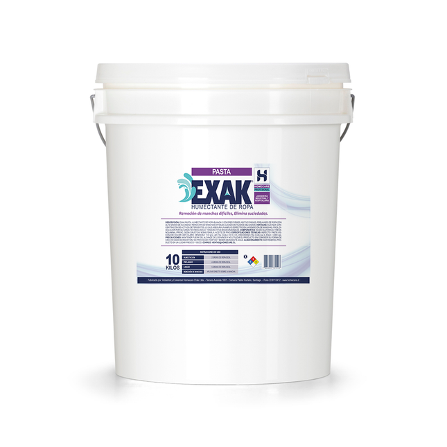 DETERGENTE HUMECTANTE EXAK® PASTA [BALDE DE 10 KGS]