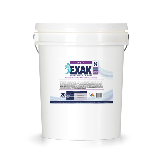 DETERGENTE HUMECTANTE EXAK® PASTA [BALDE DE 20 KGS]