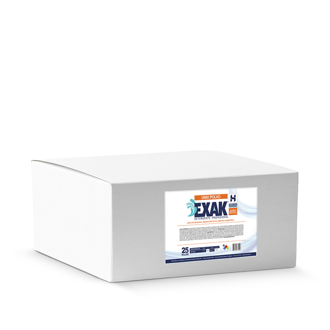 DETERGENTE EN POLVO EXAK® UNIX  [CAJA 25 KGS]