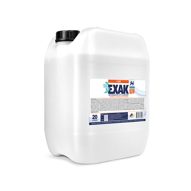 DETERGENTE CIP CLORADO EXAK® I-341 [BIDÓN DE 20 LTS]