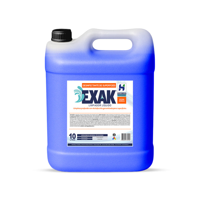 DESINFECTANTE DE SUPERFICIE EXAK® [CAJA DE 2 BIDONES 10 LTS]