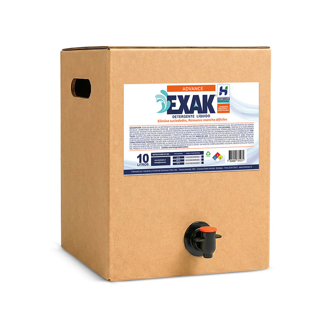 DETERGENTE LÍQUIDO EXAK® ADVANCE [BAG IN BOX DE 10LTS]