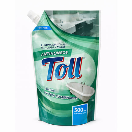 TOLL® ANTIHONGOS DOY PACK DE 500 ML [CAJA DE 10 DOY PACK]