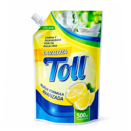 TOLL® LAVALOZA DOYPACK DE 500 ML [CAJA DE 10 DOYPACK]