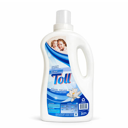 TOLL® SUAVIZANTE BIDÓN DE 3L (CAJA DE 6 BIDONES DE 3L)
