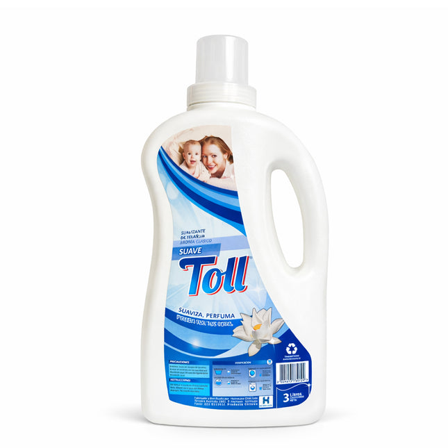 TOLL® SUAVIZANTE BIDÓN DE 3L (CAJA DE 6 BIDONES DE 3L)