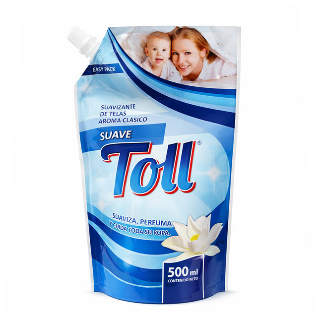 TOLL® SUAVE DOYPACK DE 500 ML [CAJA DE 10 DOYPACK]