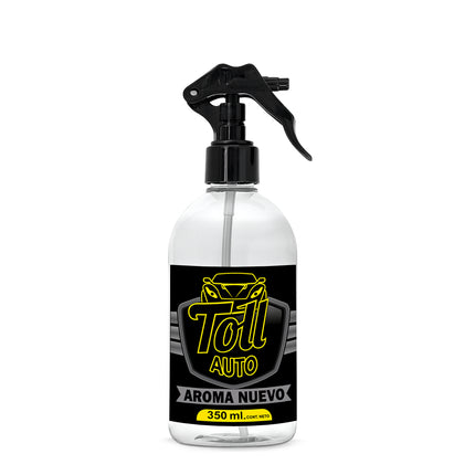 AROMATIZADOR AROMA NUEVO TOLL® AUTO [CAJA DE 12 BOTELLAS DE 350 ML]